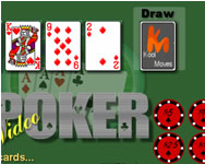KM video poker kártya HTML5 játék