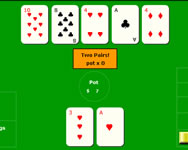 Póker játék kártya HTML5 játék